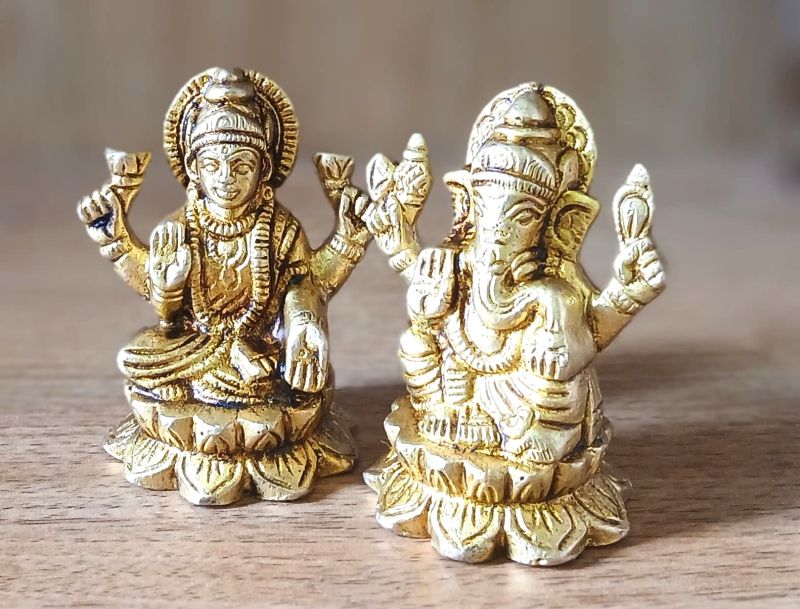 Brass Laxmi Ganesh Ji 002