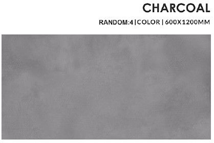 Charcoal Ceramic Floor Tiles