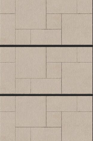 Marmo Baige Stone Punch Bathroom Floor Tiles