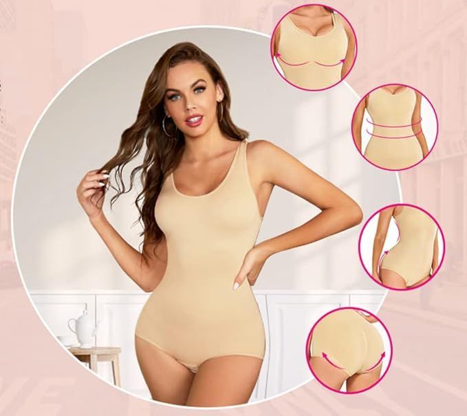 Ladies Beige Bodysuit