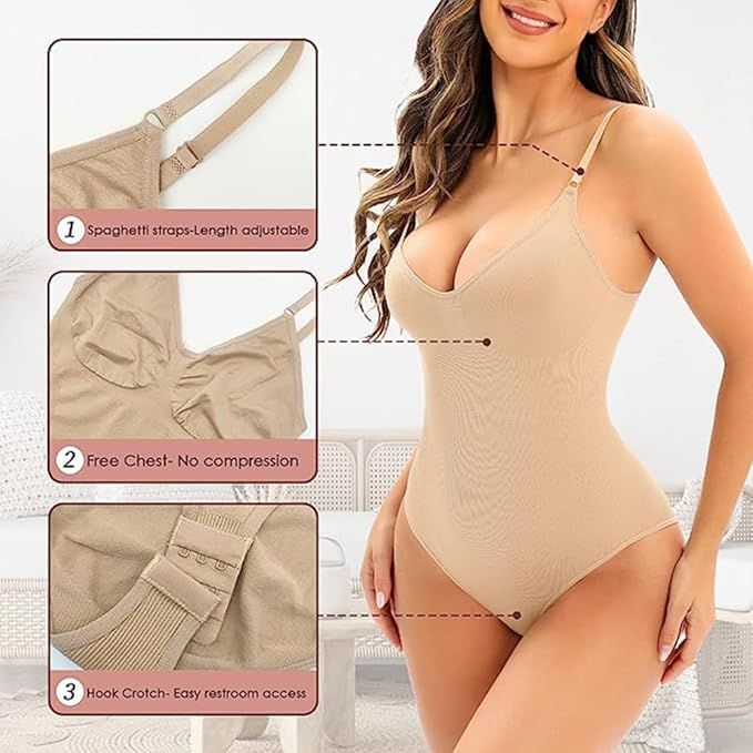 Ladies Beige Bodysuit