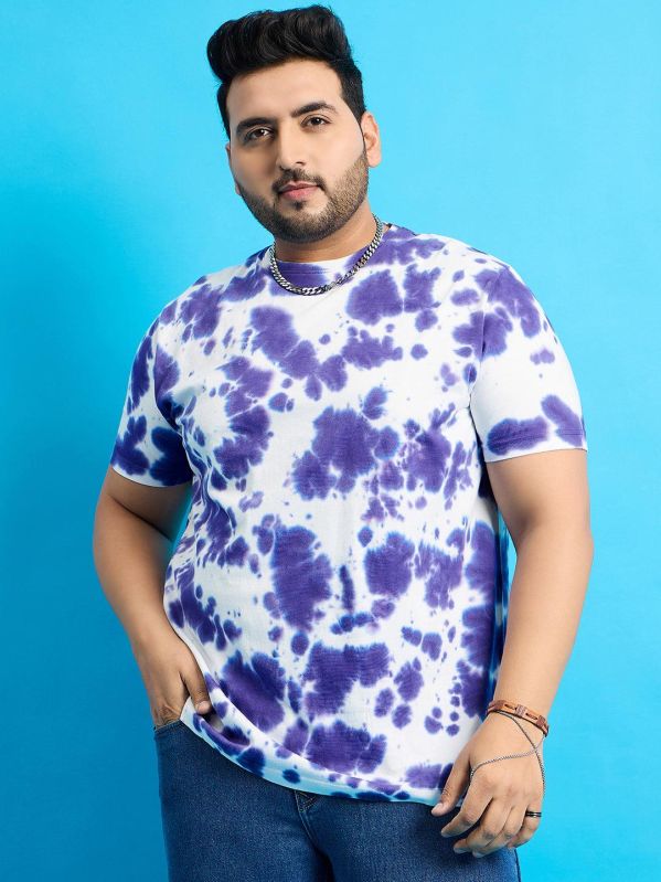 Mens Printed Round Neck T Shirt