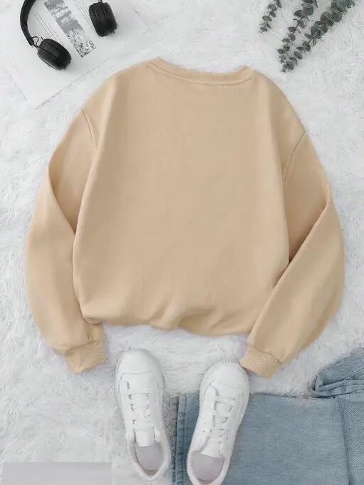 Ladies Plain Sweatshirt