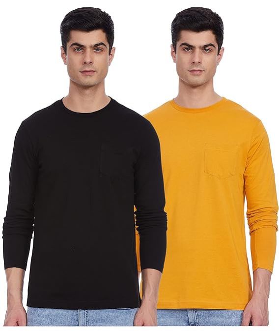 Mens Plain Full Sleeve T Shirt