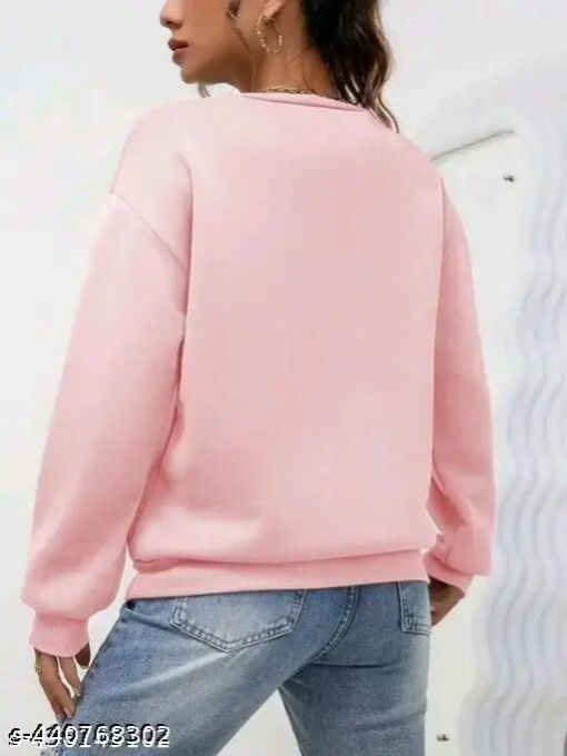 Ladies Plain Sweatshirt