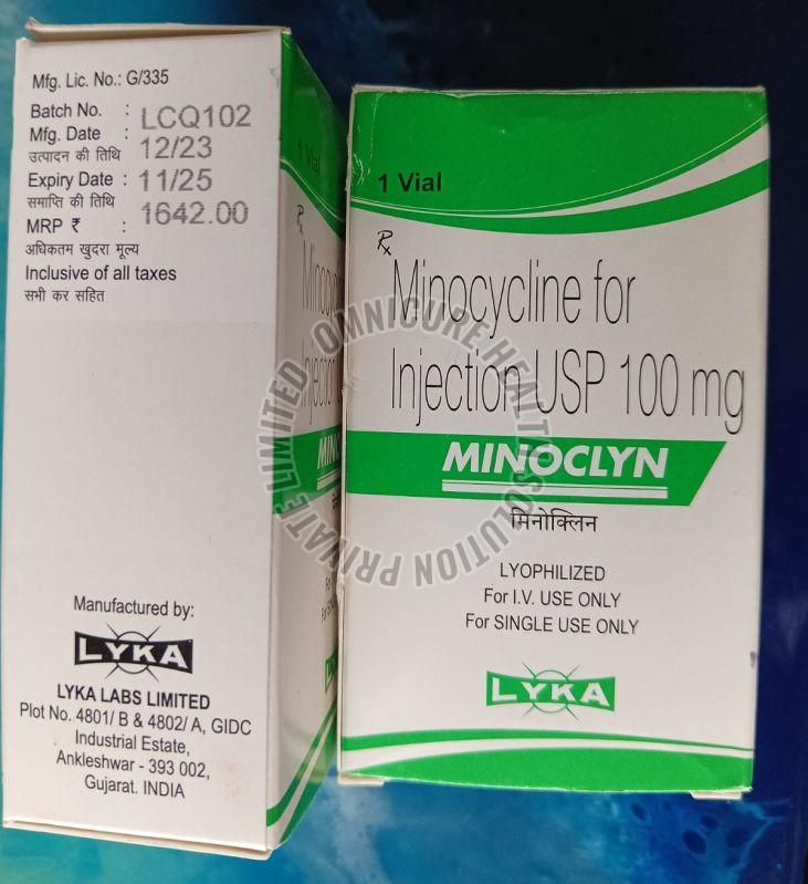 Minocycline For Injection Usp - Minoclyn