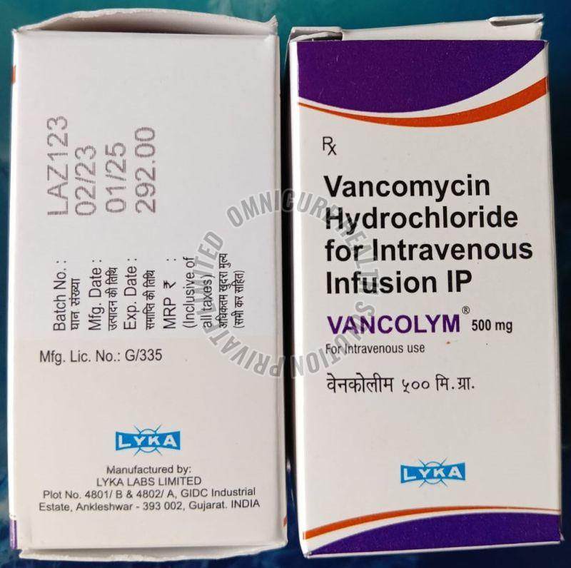 vancomycin hydrochloride intravenous injection