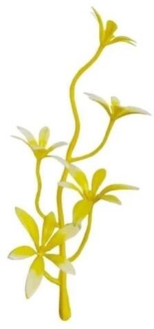 5 Phool Yellow White - Artificial Plastic Plant Fillers