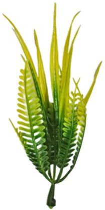 Jaali Ghaas Dark Green Yellow - Artificial Plastic Plant Fillers