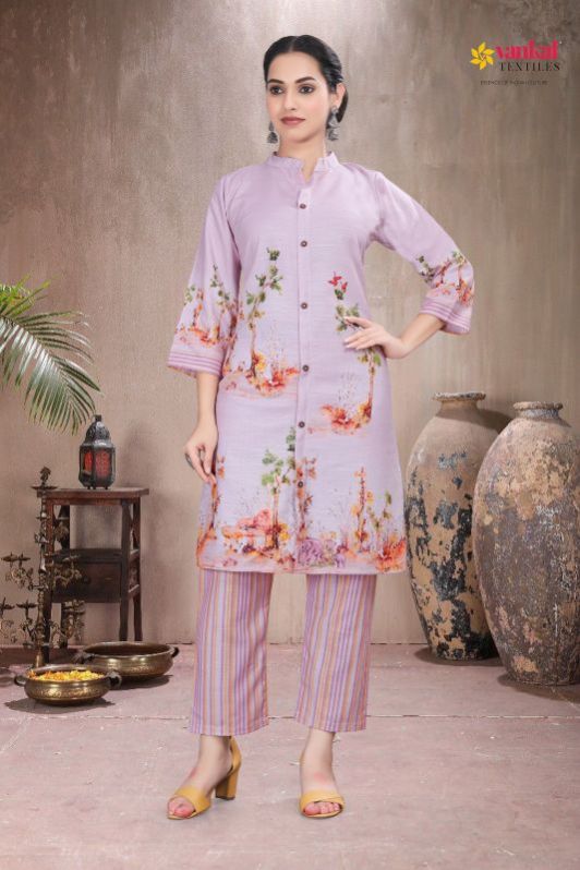 Ladies Polyester Co Ord Set