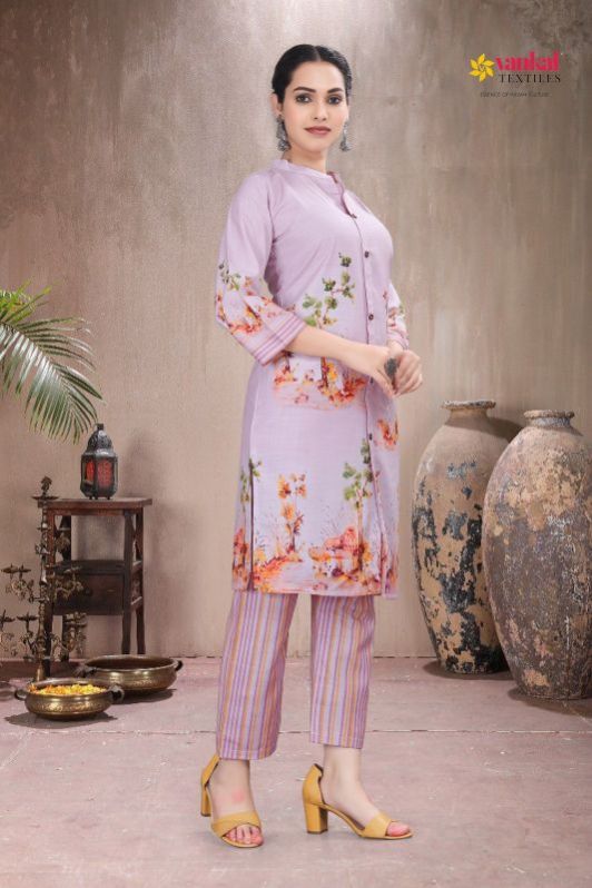 Ladies Polyester Co Ord Set