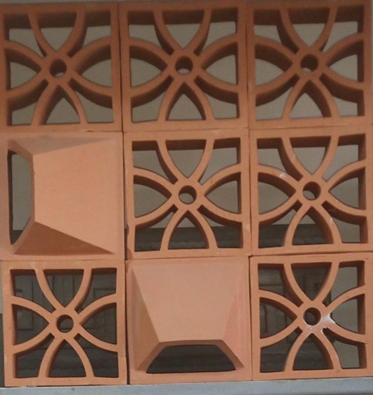 Terracotta Mix Jali