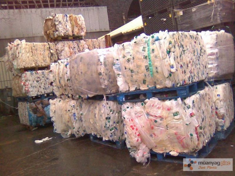 HDPE Milk Bottle Scrap