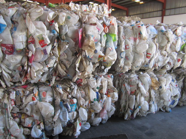 HDPE Milk Bottle Scrap