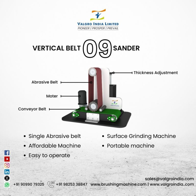 Vertical Belt Grinder