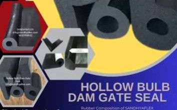 Bull Dia Hollow Bulb Dam Gate Seal