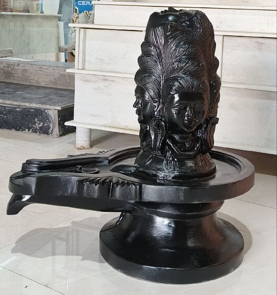 Black Marble Panchmukhi Shivlinga