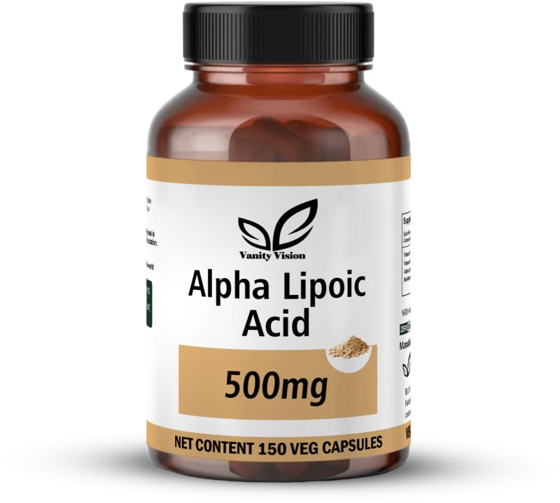 Alpha Lipoic Acid 500mg Capsules