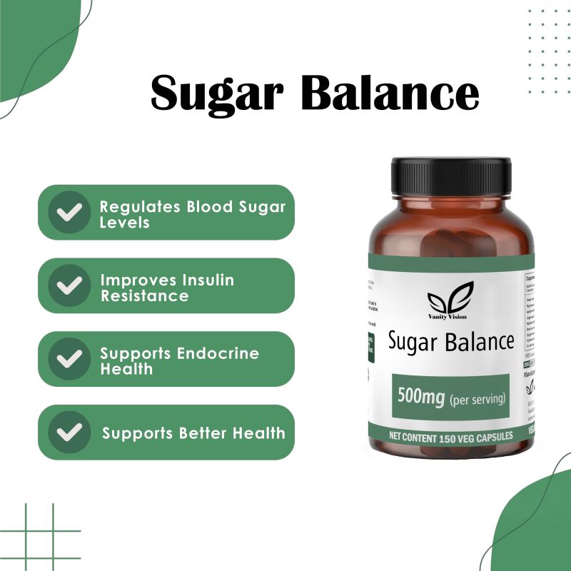 Sugar Balance Support Healthy Blood Capsules