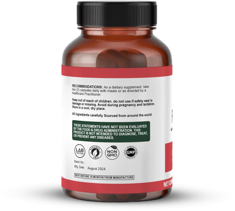 Fisetin 500mg Capsules