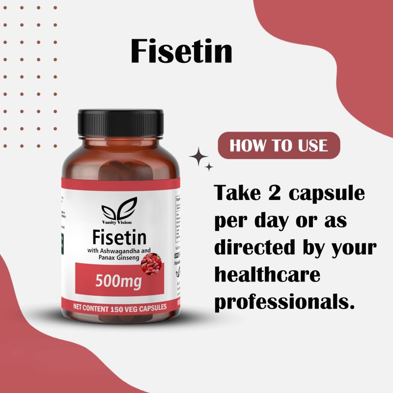 Fisetin 500mg Capsules