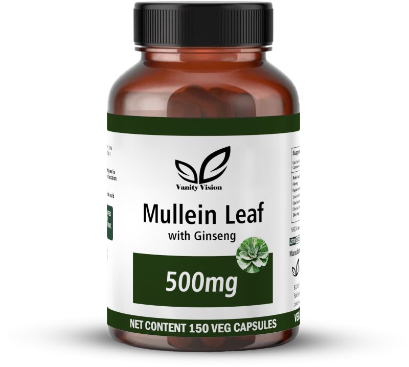 Mullein Leaf 500mg Capsules