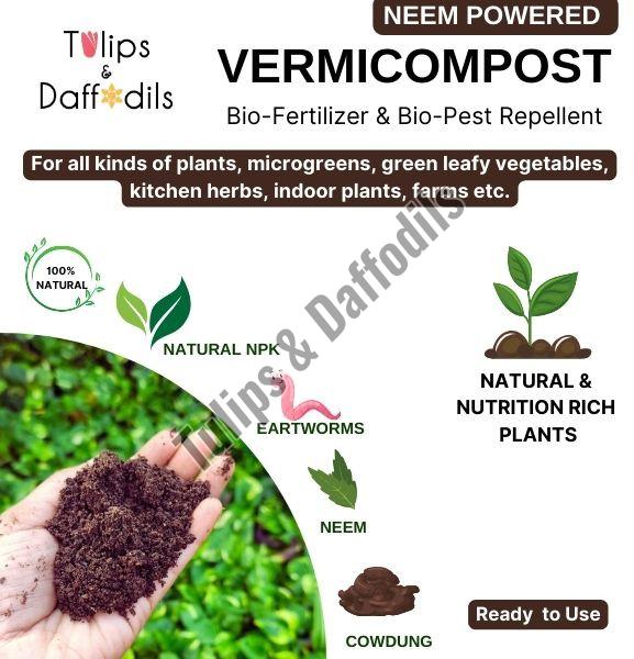 Neem Powered Vermicompost- Bulk Supply