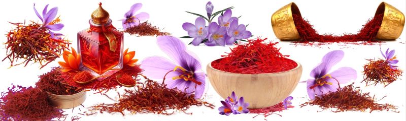 Organic Alamdar Kashmiri Saffron, Packaging Type : Plastic Packet