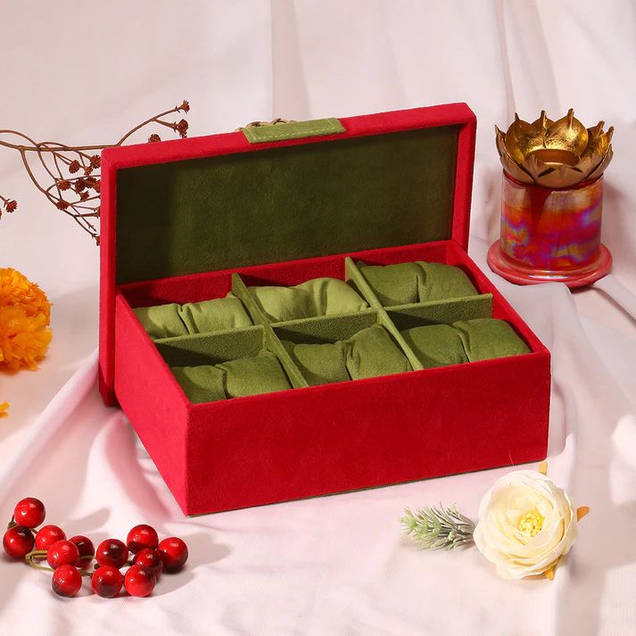 Red Rectangular MDF Gift Box