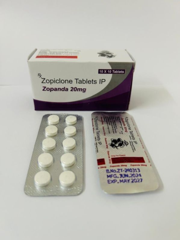 Zopanda 20mg Zopiclone Tablets