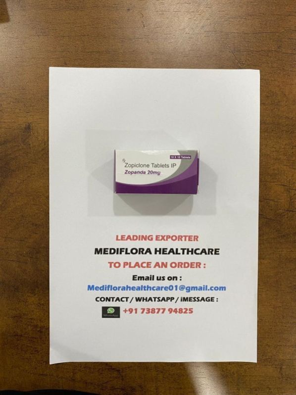 Zopanda 20mg Zopiclone Tablets