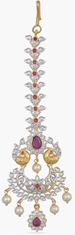 Vibha Nakshatra Cz Maang Tika