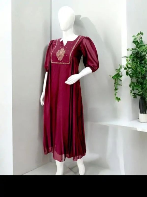 Vijitra Silk Kurti