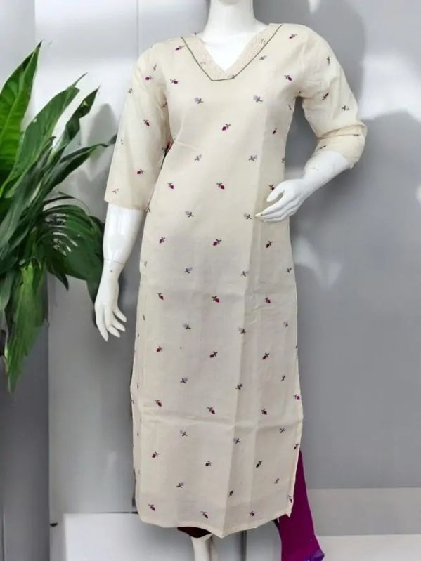 Pure Cotton Ready To Wear Kurta