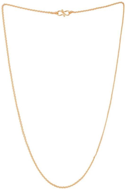 Stylish Gold Plated Rollo Chain For Men