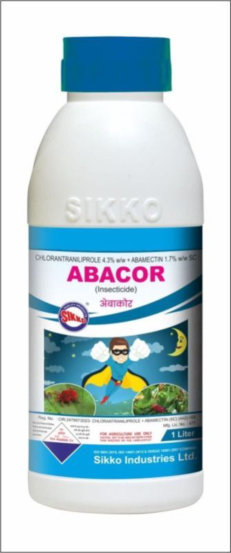 Chlorantraniliprole 4.3% W/w + Abamectin 1.7% W/w Sc (pesticide)