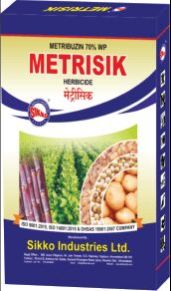Metribuzin 70% Wp (herbicide)