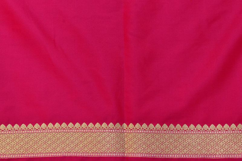 Snd Varanasi Satin Cutwork Saree