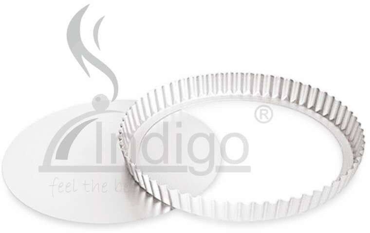 Fluted  Loose Bottom Taper Tray