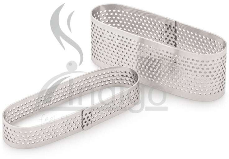 Perforate SS  Oval  Cake Ring