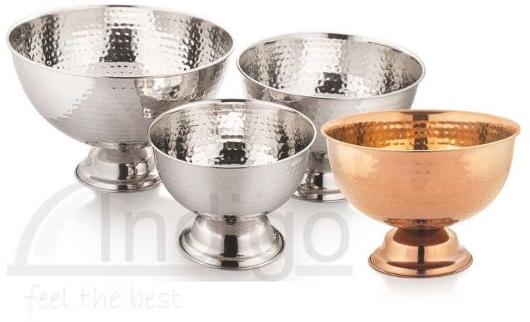 Punch Hammered Plain Bowl