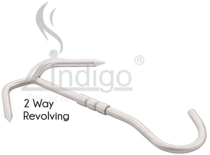 S.s. Meat Hook Revolving Type Single
