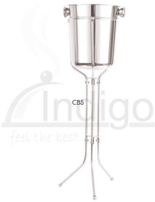 SS Champagne/wine Bucket Stand Folding