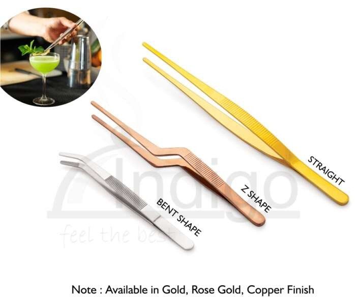 SS Garnish Tweezer