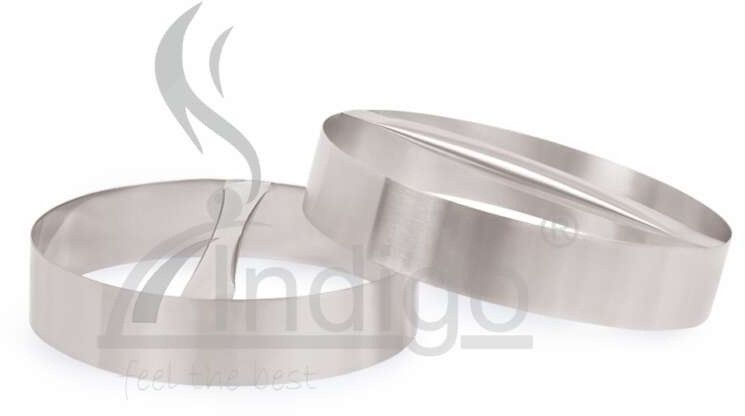 SS  Hdl Dough Cutting Ring W/pipe