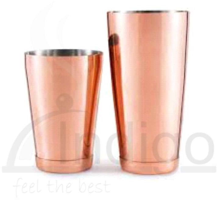 SS In Copper Boston Shaker