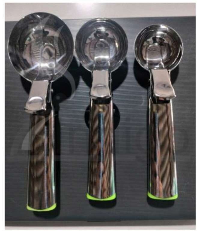 SS Plastic Ice Cream Scoop Hdl