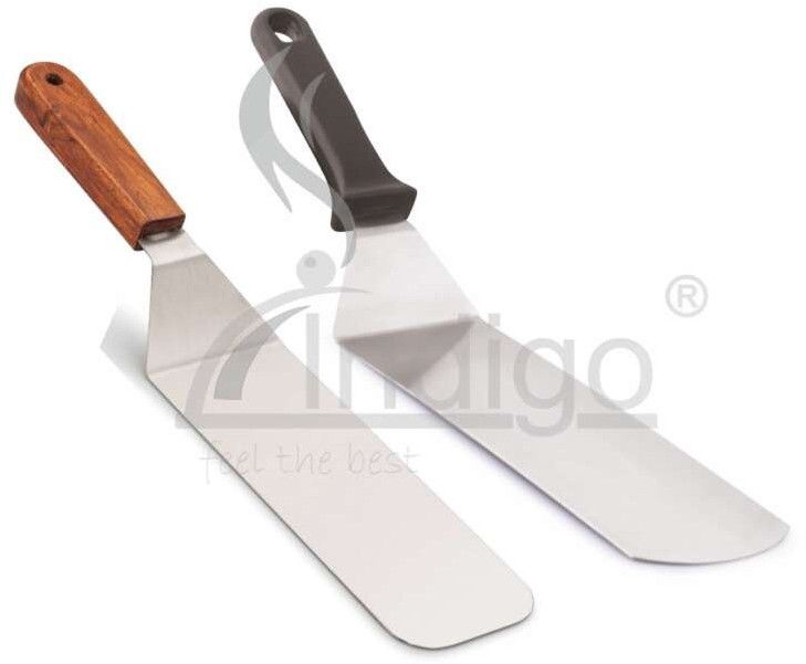 SS Spatula Bent Solid
