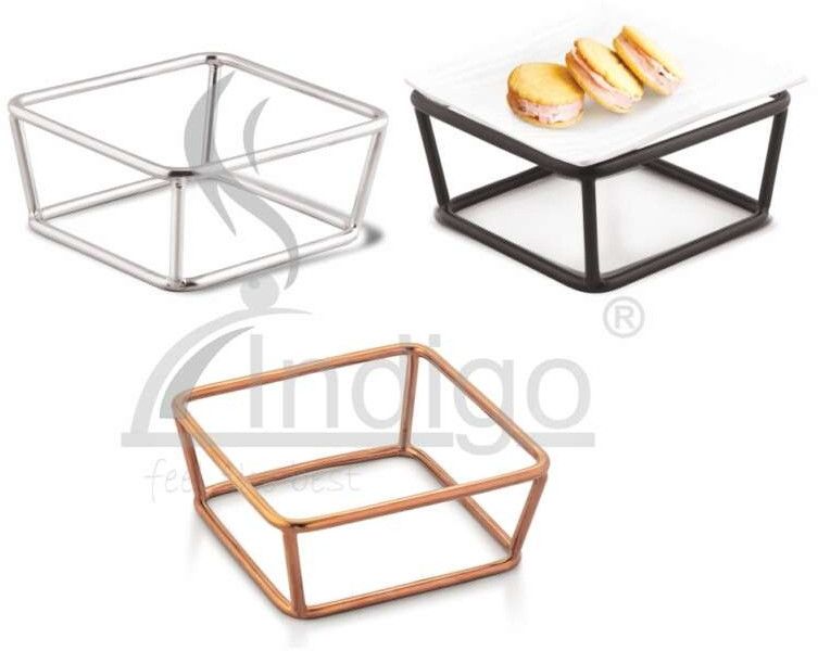 SS Square Buffet Stand
