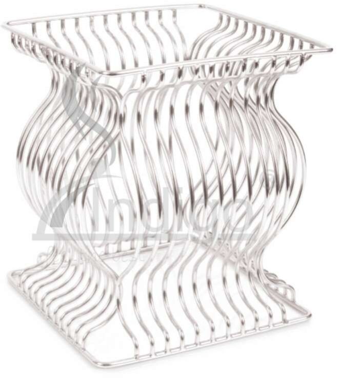 SS Square Wire Riser Stand